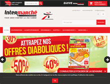 Tablet Screenshot of intermarche.be